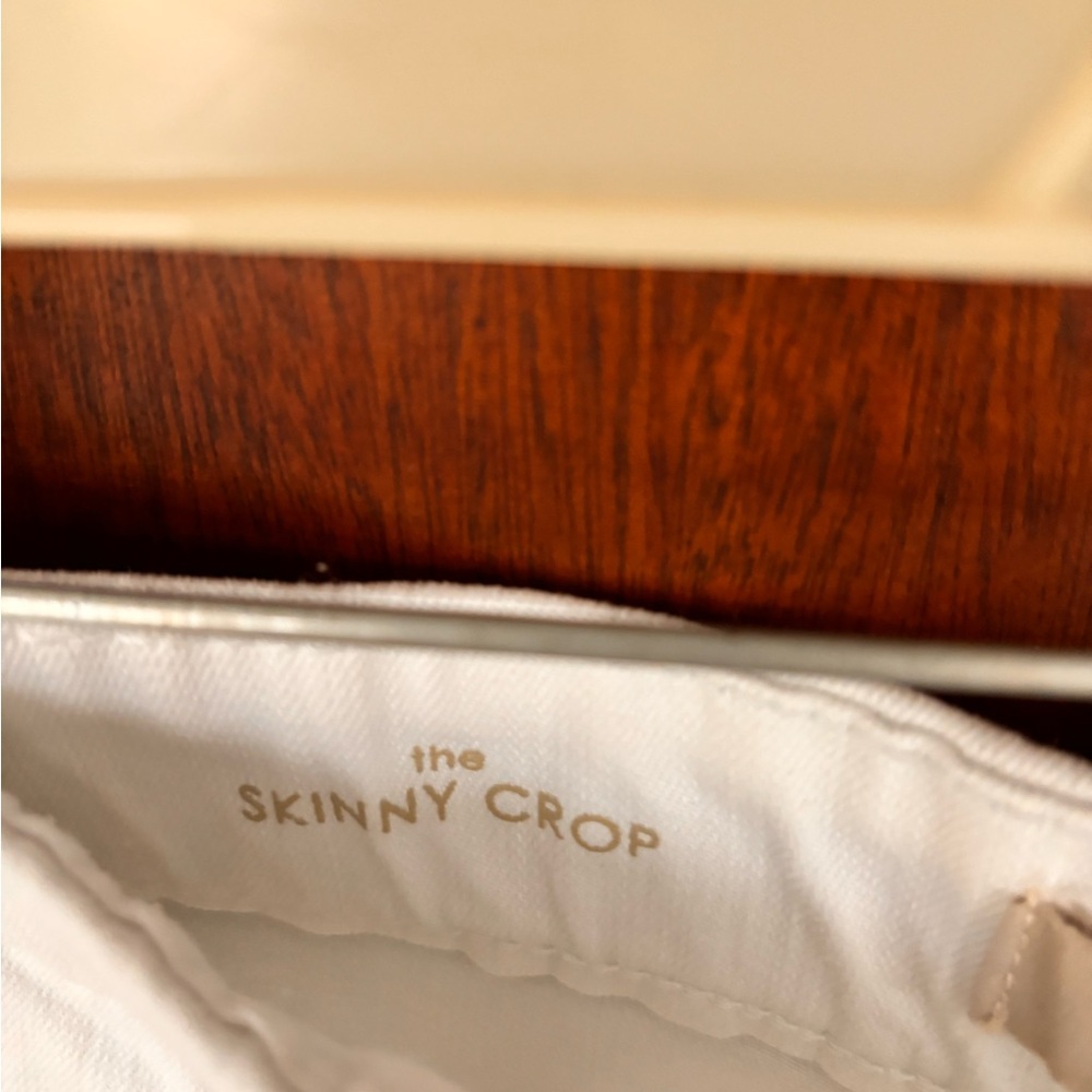 Liverpool Skinny Crop Pull On Pants Size 8 Like New - Picture 3 of 7